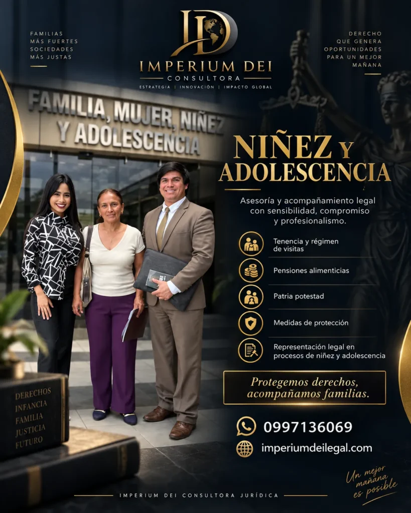 Servicios legales de niñez y adolescencia de Imperium Dei